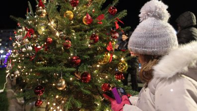 Светлините на коледната елха в София грейнаха 
