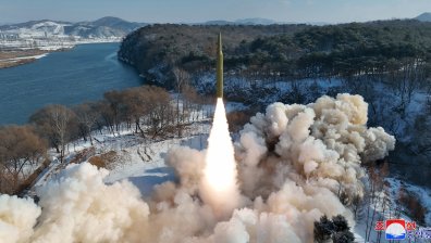 КНДР потвърди за теста на нова хиперзвукова ракета на твърдо гориво
