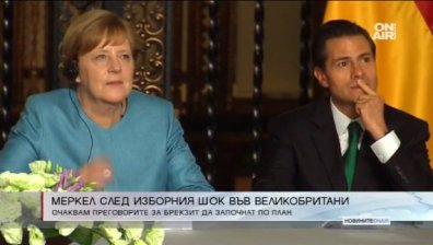 Въпреки изборите на Острова: Меркел очаква Brexit да започне по план