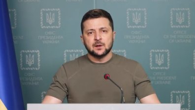 Зеленски поздрави Макрон, нерече го "истински приятел на Украйна"
