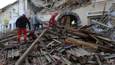 Нов трус в Хърватия, отново край Петриня