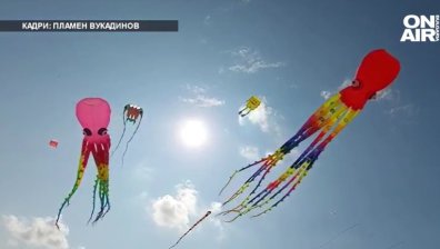 Магията на хвърчилата завладя крайбрежието на Шабла