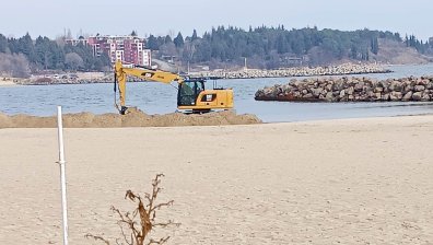 Актове и глоби след разкопаването на плажа в Равда