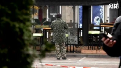 Взрив пред кафене в центъра на Монтана