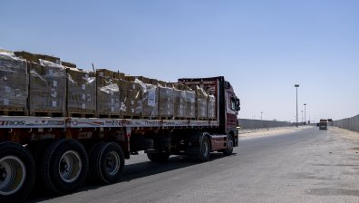 Израел порази хуманитарен конвой, предназначен за Ивицата Газа