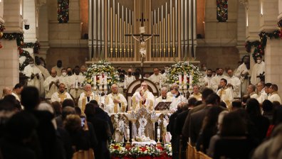 Празничен дух във Витлеем - улиците се оживиха с традиционния коледен марш