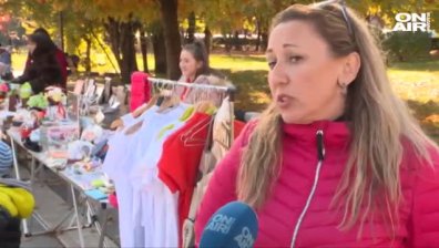 Благотворителен базар събира пари за люлки за деца с увреждания