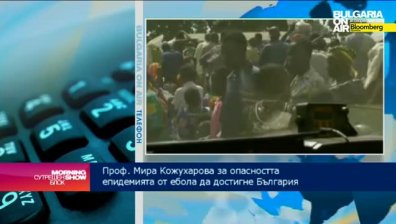 Проф. Кожухарова: Рисковете за разпространение на вируса eбола в Европа не са големи