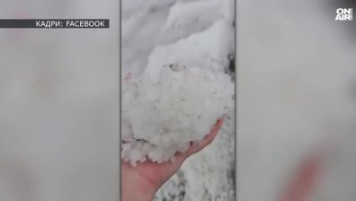 Силна буря с градушка и дъжд порази Крумовград