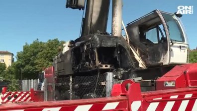 Запаленият кран струвал над 1 млн. евро, ще бъде докаран нов