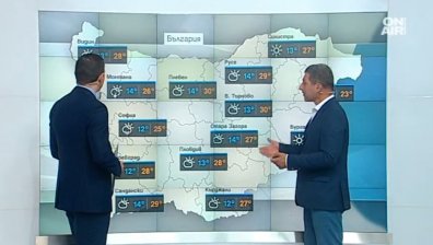 Слънчево и топло време ни очаква днес