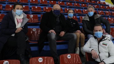 Красен Кралев проследи на живо Държавното първенство по фигурно пързаляне