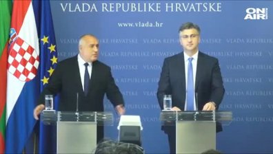 Бойко Борисов от Загреб: Трябва да запазим мира на Балканите