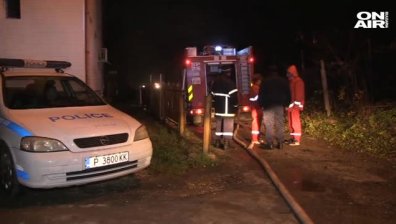 Възрастен мъж загина при пожар в дома си в Русе