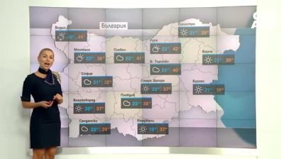 Много гореща сряда с мощни купести облаци над западните райони