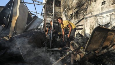 Газа съобщи за най-малко 73-ма загинали при израелски удари