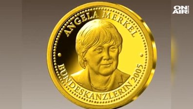 Меркел предава щафетата до часове, пуснаха златни монети в нейна чест