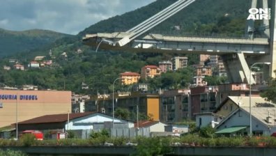 С минута мълчание почетоха в Генуа жертвите на срутилия се мост "Моранди"