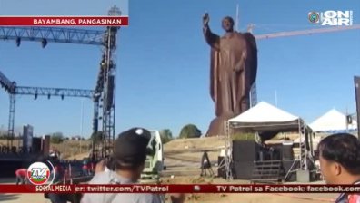 60-тонна бамбукова статуя на светец влезе в Книгата на Гинес