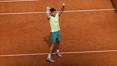 Алкарас с ударно начало в Мадрид, отстрани набързо Александър Шевченко с 6:2, 6:1