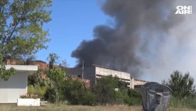 Запали се сметището край с. Шишманци, пожарът е овладян