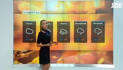 Отрицателни температури сутринта, до 16 градуса през деня