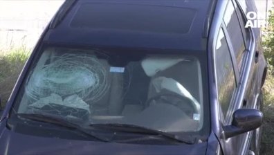 Зрелищна катастрофа във Враца вкара двама души в болница