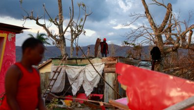 Срутени домове и пътища: Ураганът "Мелиса" остави опустошителни щети (СНИМКИ)