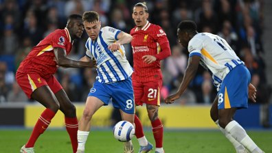 "Брайтън" шокира "Ливърпул" с впечатляващ обрат