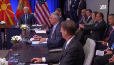 Езиков гаф на черногорския премиер беляза посещението на Майк Пенс