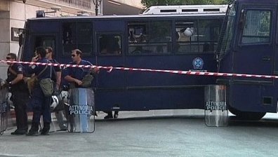 Протести посрещат гръцкия премиер за откриването на панаира в Солун