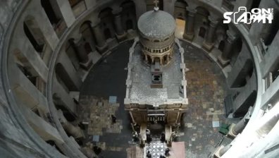 Благодатният огън слезе в Ерусалим (+ВИДЕО)