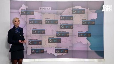 Декември започва с жълт код за валежи от дъжд и сняг в 21 области