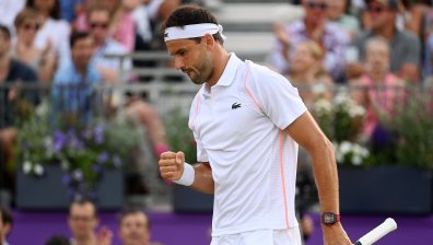 Гришо с летящ старт на "Уимбълдън", даде само 4 гейма на японец