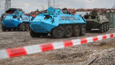Медии в Украйна: Българските БТР-и пристигнаха