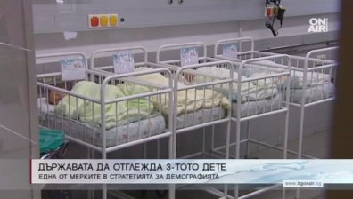 Държавата ще стимулира раждането на трето дете