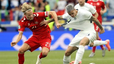 Гол на Ериксен не стигна на Дания да пречупи Словения
