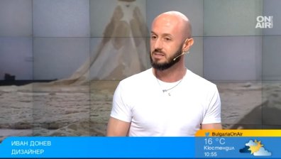 Представят на 6 септември огромната рокля от българска дантела на Иван Донев