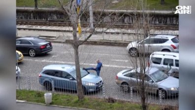Шофьори се сбиха в центъра на София