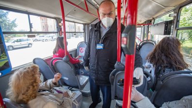 Без маска в градския транспорт в София - глоба от 300 до 1000 лв. (ВИДЕО+СНИМКИ)