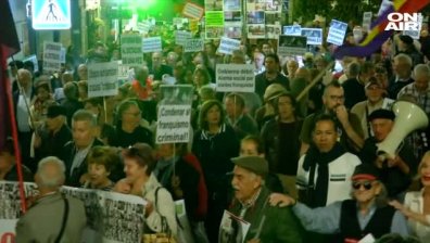 Хиляди на протест в Мадрид: Не искат тленните останки на Франко в катедралата Алмуденал