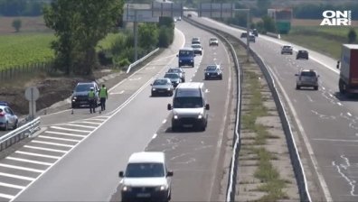 Отвориха новата пътна връзка за АМ "Тракия" към АМ "Марица"