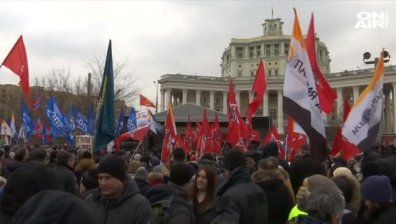 Стотици опозиционни активисти протестираха в Моска