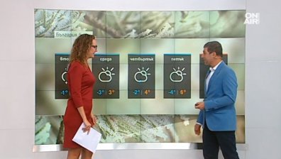 Студено и ветровито време за Коледа