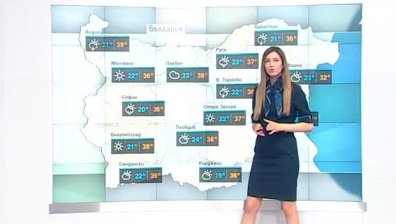Опасно високи температури в страната, събота и неделя ще има захлаждане