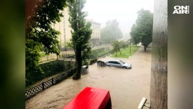 Плевен също стана жертва на лошото време
