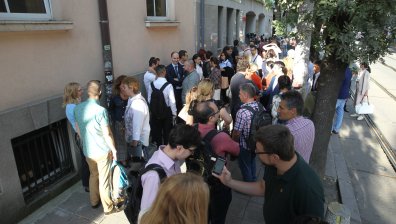 Съдии протестират пред ВСС