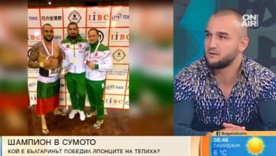 Пенчо Дочев - сумистът, който не оставя шанс на японците в техния спорт