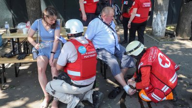 Шейсет и девет души са били ранени при сутрешните атаки на Русия над Харков