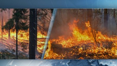 Голям пожар пламна над Котел